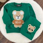 کد ۱۱۰۵ ست دوتیکه تدی گلدوزی شده