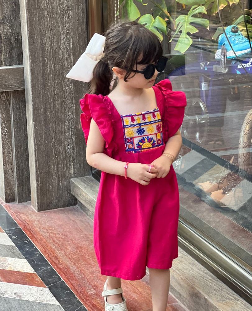 کد ۱۲۹۵ رامپر پیراهنی طرح شهلا