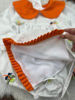 کد ۱۴۵۲ بادی طرح گلین به همراه کلاه ست - Image 4