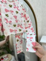 کد ۱۶۵۶ بلوز شلوار وارداتی طرح پری دریایی - Image 5