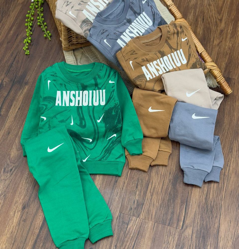 کد 1840 بلوز شلوار طرح ANSHOIUU