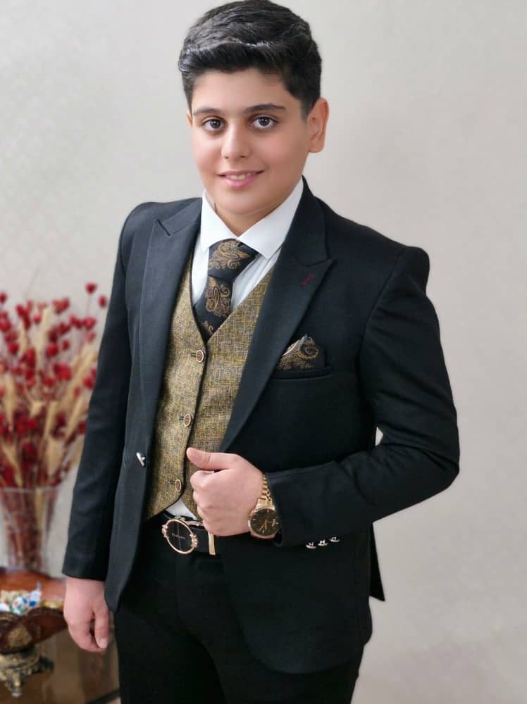 کد ۱۸۵۵ کت و شلوار دامادی پسرانه