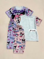کد ۲۱۲۱ تیشرت شلوارک کرومی و ملودی - Image 4