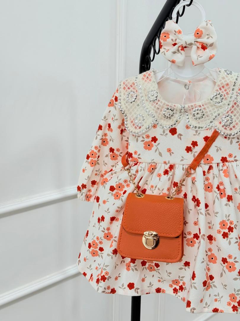 IMG-20251031-WA0028 کد ۲۸۰۹ پیراهن نارنجی طرح 17 - Image 5