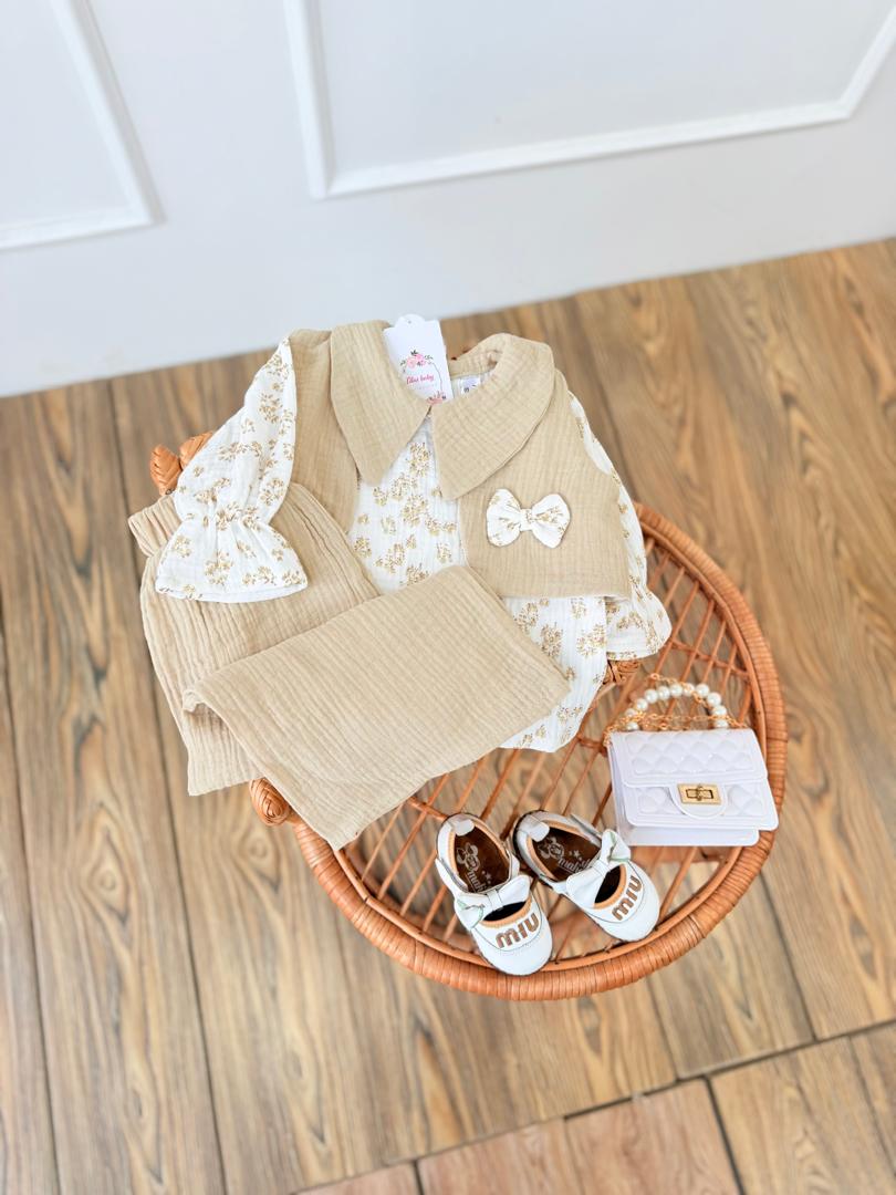 IMG-20251031-WA0040 کد ۲۸۱۰ سه تیکه موسلین طرح رعنا - Image 5