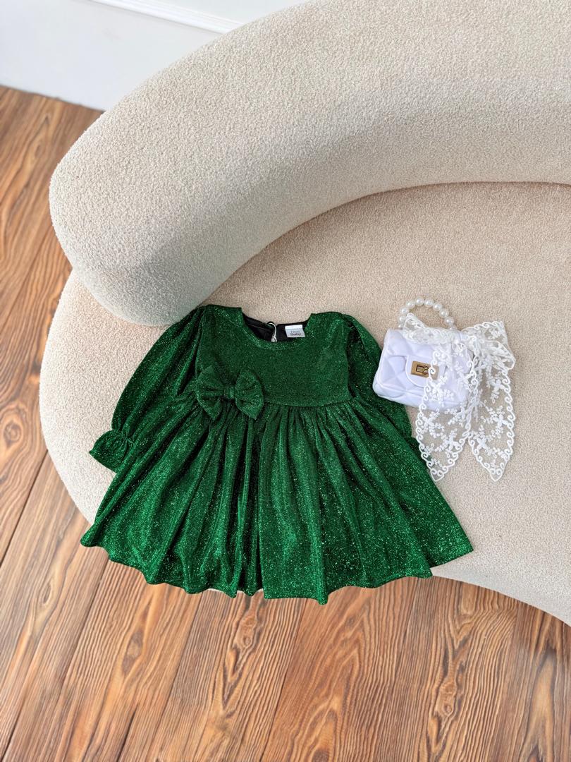 IMG-20251105-WA0009 کد ۲۸۳۴ پیراهن سبز زر زری - Image 1