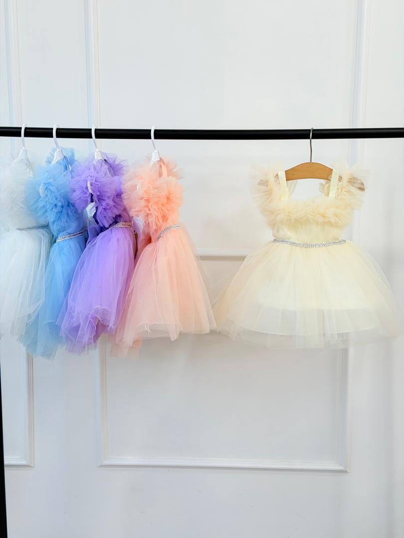 IMG-20251230-WA0130 کد 3030 پیراهن تولدی طرح السا - Image 1