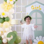 پیراهن بابونه آستین دار کد۵۲۹