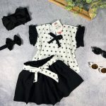 کد ۸۱۵ ست خالدار مشکی