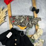 کد 1746 تک دامن مشکی کبریتی