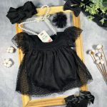 کد ۸۱۰ بادی خالدار دانتل مشکی