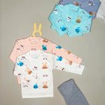 کد ۹۲۳ بلوز شلوار خونگی رنگارنگ