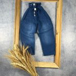 کد ۹۲۷ شلوار لی کمر هویجی