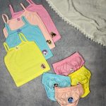 کد ۹۲۹ شورت های حلقه ای رنگی