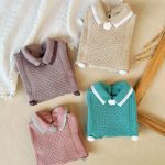 کد ۹۳۳ شومیز پیراهنی بافت سورن