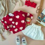 کد ۹۸۲ پشمی قلبی قرمز