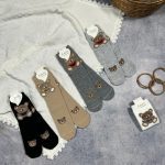 کد ۹۸۷ جوراب فری سایز خرسی