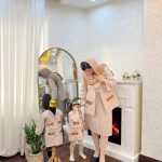 کد ۱۰۲۶ ست مادر و دختری طرح ماهک