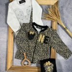 کد ۱۰۴۰ پلنگی سه تیکه طرح میکی موس