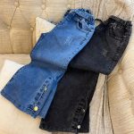 کد ۱۰۵۶ شلوار جین بگ بغل دکمه