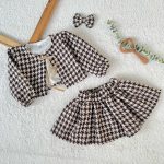 کد ۱۰۵۴ کت دامن طرح نیلوفر جدید