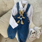 کد 1064 شلوار لنتی جین خرگوشی آبی