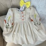 کد ۱۰۵۵ پیراهن گلدوزی طرح میا