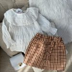 کد ۱۰۷۵ بلوز دامن پفکی زربافت