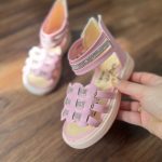 کد ۱۱۰۴ صندل ناز پا  صورتی