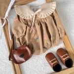 کد ۱۱۰۹ بادی کبریتی گلدوزی شده طرح چشمک