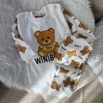کد ۱۱۲۹ بلوز شلوار طرح خرس  WINIBEAR