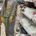 کد ۱۱۴۸ بلوز شلوار بگ میکی موس طوسی