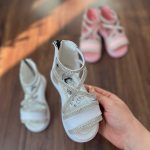 کد  1160 صندل کفش طرح سایلین