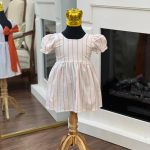 کد ۱۱۵۸ لینن نخ راه راه طرح شمس