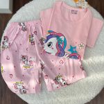 کد ۱۱۹۶ بلوز شلوارک اسب تک شاخ (وارداتی)