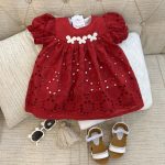 کد 1201 پیراهن تمام سوزن دوزی طرح ترانه