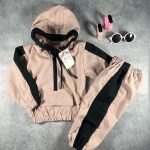 کد 1165 سویشرت شلوار میکرو کج راه