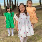 کد ۱۲۳۸ پیراهن سوزندوزی طرح پرنسا