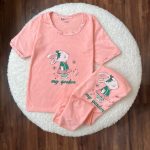 کد ۱۲۳۹ بلوز و شلوار خرگوش صورتی