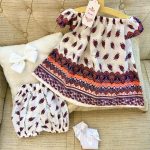 کد ۱۲۵۹ شومیز شورت طرح هندی