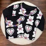 کد ۱۲۸۴ کراپ مشکی خرسی