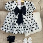 کد ۱۲۹۰ پیراهن پاپیون سفید