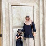 کد ۱۳۲۶ ست مادر و دختری مشکی محرمی