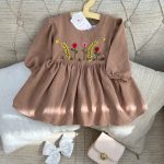 کد ۱۳۴۵ پیراهن گلدوزی طرح کانیا