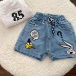 کد ۱۳۶۶ شلوارک جین و کتان تابستانی