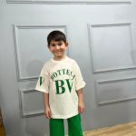 کد ۱۳۷۶ ست بلوز شلوار سبز BV