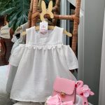 کد ۱۳۸۱ پیراهن طرح سرگل طرح جدید