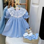 کد ۱۳۸۹ پیراهن لینن طرح دریا