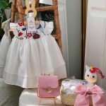 کد ۱۴۱۹ پیراهن جلو گلدوزی طرح راز