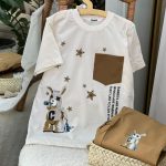 کد 1426/5 ست بلوز شلوارک خرگوش و ستاره